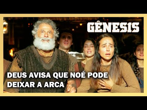 NOVELA GÊNESIS: Deus avisa que Noé pode deixar a arca e habitar na terra