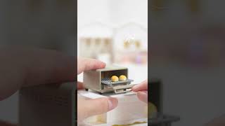 【粘土】ミニチュアのバターロール【ミニチュアフード】#shorts #miniature #polymerclay #ハンドメイド　#ミニチュアクッキング #asmrcooking