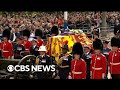 Procession of Queen Elizabeth II's coffin to Westminster to lie in state | Special Report