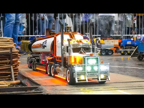 MEGA RC MODEL TRUCKS RC MACHINES COLLECTION! HOBBYMESSE LEIPZIG 2025 MODEL FAIR LEIPZIG GERMANY 2025