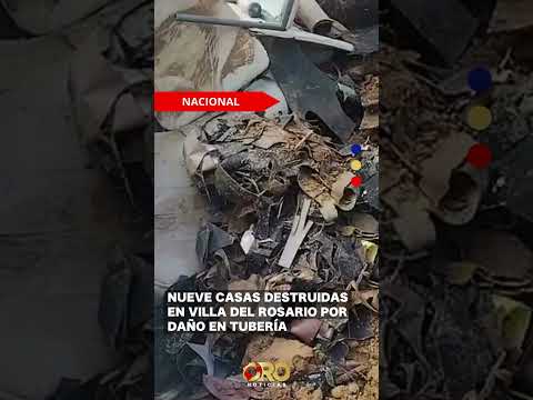 Daño en tubería causa graves afectaciones en Villa del Rosario | Oro Noticias