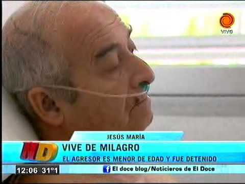 Remisero asaltado sobrevivió a disparo en la nuca