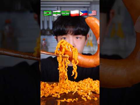 Carbonara buldak💕 #mukbang #stoneychoi