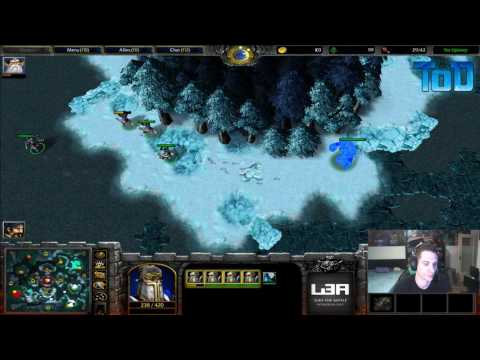 Warcraft III #270 - ToD & Grubby 2v2 vs Human&NightElf (Maelstrom)