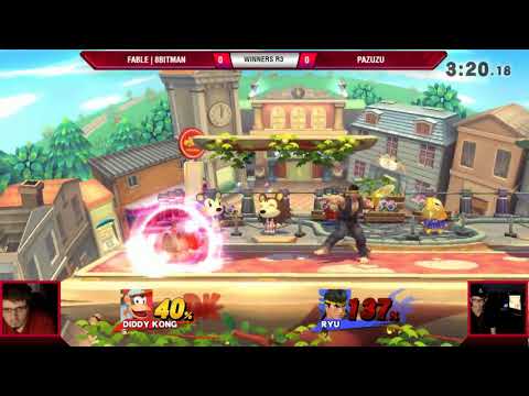 VS Weekly 9/28/17 - Winners R3 - 8Bitman (Diddy) vs Pazuzu (Ryu) - Smash 4