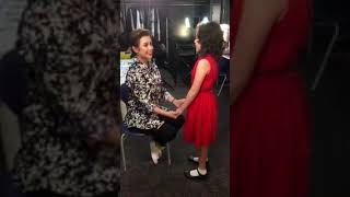 Lea Salonga Sings &#39;Maybe&#39; with ANNIE Manila Star Krystal Brimner