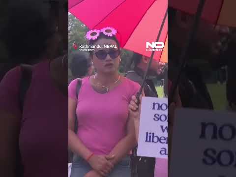Nepal holds first Pride rally since major funding cuts #nocomment #youtubeshorts #shorts #lgbt