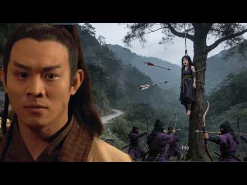Japanese soldiers hang a girl, unaware mountain youth is hidden martial arts master, kills all!