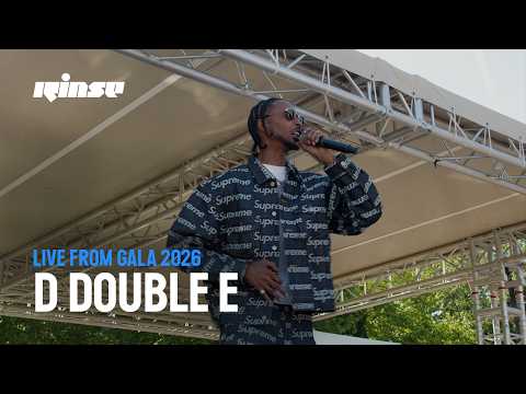 D Double E | Rinse Live From GALA 2026 | Grime Set