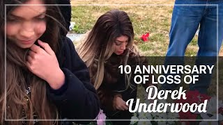 10 ANNIVERSARY OF LOSS OF DEREK UNDERWOOD , SOPHIA ABRAHAM DAD