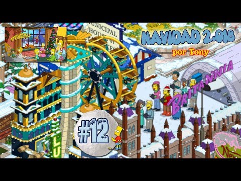 Los Simpson Springfield "Navidad'18: Capítulo 12 - Los cantantes de villancicos" por Tony