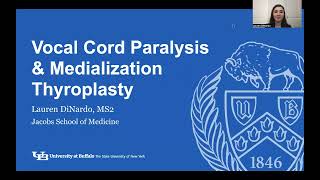Thumbnail of video on Vocal Cord Paralysis & Medialization Thyroplasty