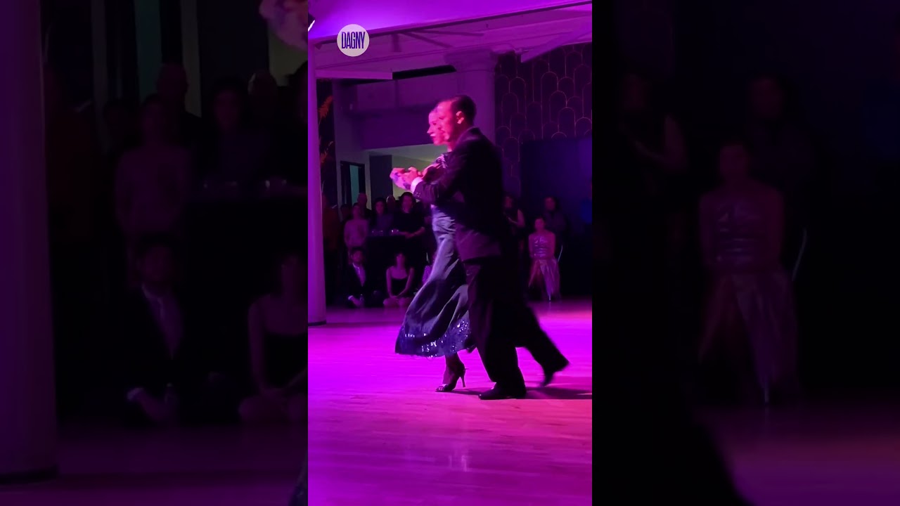 Ariel Almirón & Aluminé Deluchi tango to “Don Agustín Bardi” by Osvaldo Pugliese at Tango Cafe NYC