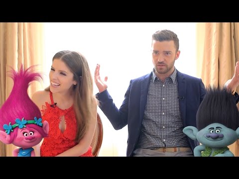 Anna Kendrick & Justin Timberlake Apparently Look Exactly like Their Trolls