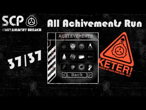 SCP Containment Breach v1.3.11 | All Achivements Run - Keter Difficulty