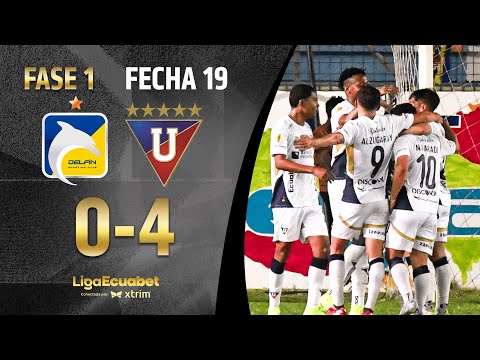 FULL RECAP: DELFÍN 0-4 LIGA DE QUITO | ECUABET LEAGUE - MATCHDAY 19