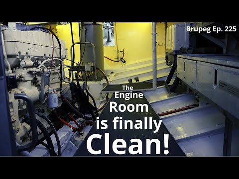The Engine Room is finally Clean! - Project Brupeg Ep. 225