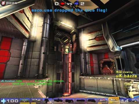 UT2004 CTF 5v5 - ClanBase Nations Cup 2011 - UK vs USA - CampersCrossing - bazza