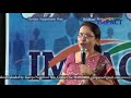 Prof Sumita Roy The Right Way To Learn To Speak English IMPACT 2020