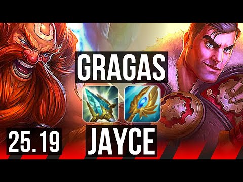 GRAGAS vs JAYCE (TOP) | 4/0/3 | KR Master | 25.19