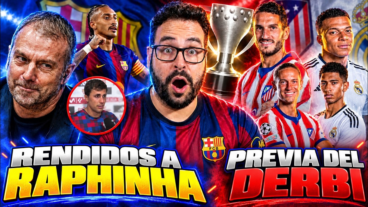 🚨FLICK se RINDE a RAPHINHA tras HAT-TRICK ¡Mis NOTAS! - PREVIA ATLETI vs REAL MADRID - PREDICCIÓN