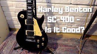 Video thumbnail for Is Harley Benton SC-400 Worth It? [REVIEW] - Cheap Les Paul Copy by Best Guitars Now