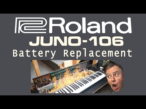 DIY Roland Juno 106 Battery Replacement - The Ultimate Guide
