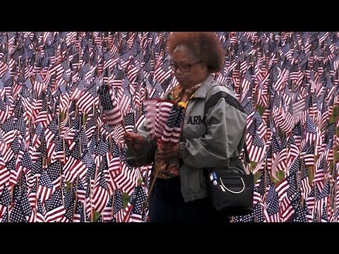 Mass. Veterans Honored on Boston Common
