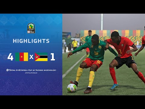 HIGHLIGHTS | Total AFCONU20 2021​ | Round 3 - Group A : Cameroon 4-1 Mozambique