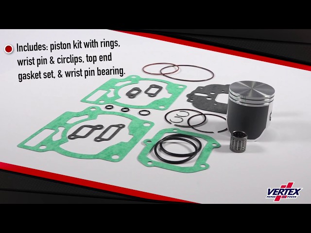 Vertex Top End Cast Replica Piston Kit 66.34mm 3