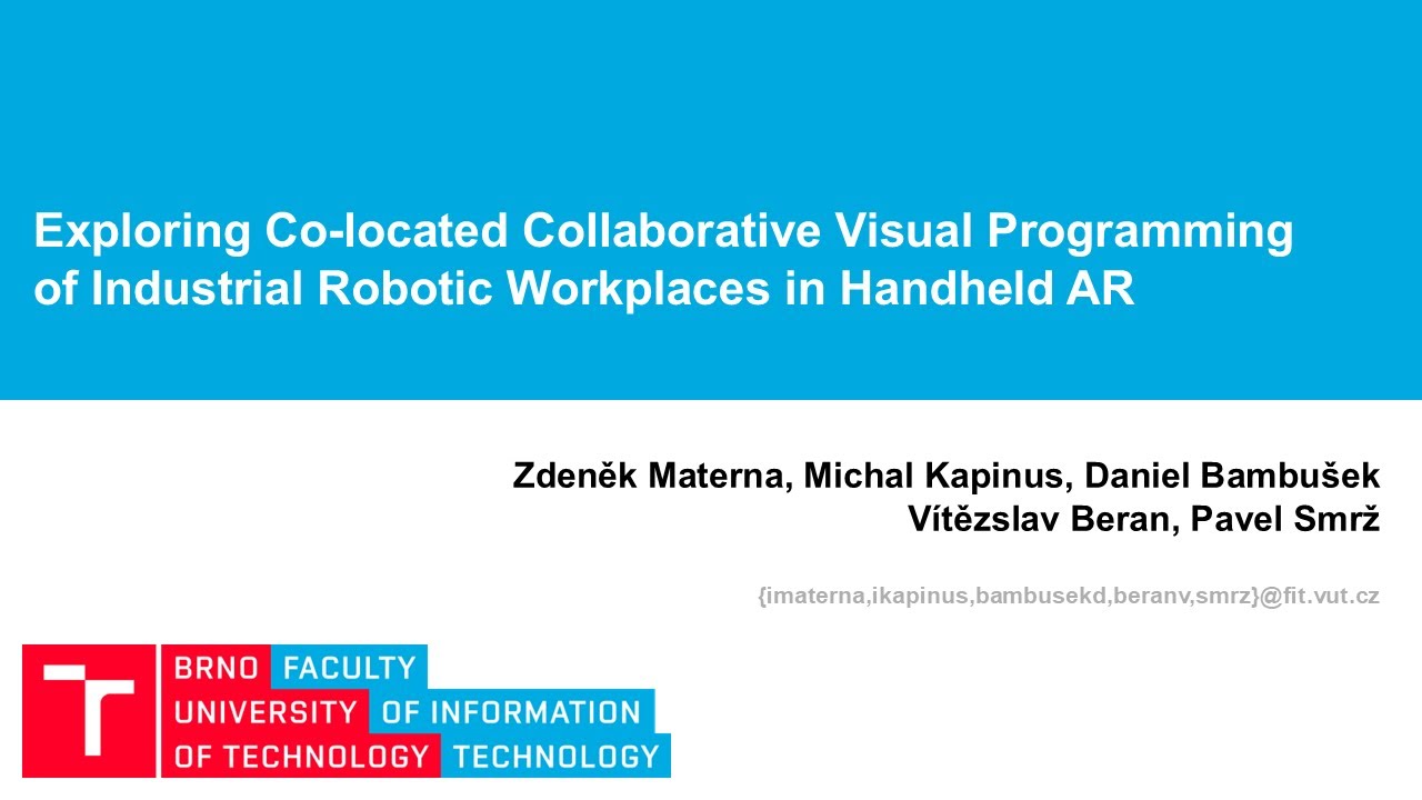 Exploring CoLocated Collaborative Visual Programming of Industrial Robotic Workplaces in Handheld AR