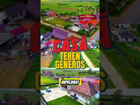 VIDEO | Casa cu teren generos si deschidere la 3 strazi | 10 minute de Satu Mare — Video
