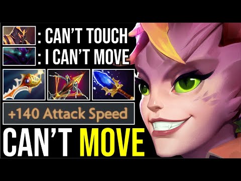 FORGOTTEN CARRY..!! Ballista Dark Willow Max Attack Speed Imba Knockback 7.26 | Dota 2