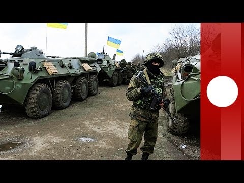 Ukrainian troops begin 'anti-terror operation' in eastern city Kramatorsk