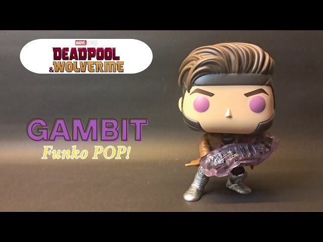 Vídeo relacionado con Funko Pop! Marvel: Deadpool & Wolverine - Gambit - Figura de Vinilo Coleccionable - Idea de Regalo - Mercancía Oficial - Juguetes para niños y Adultos - Figura Modelo para coleccionistas y exhibición