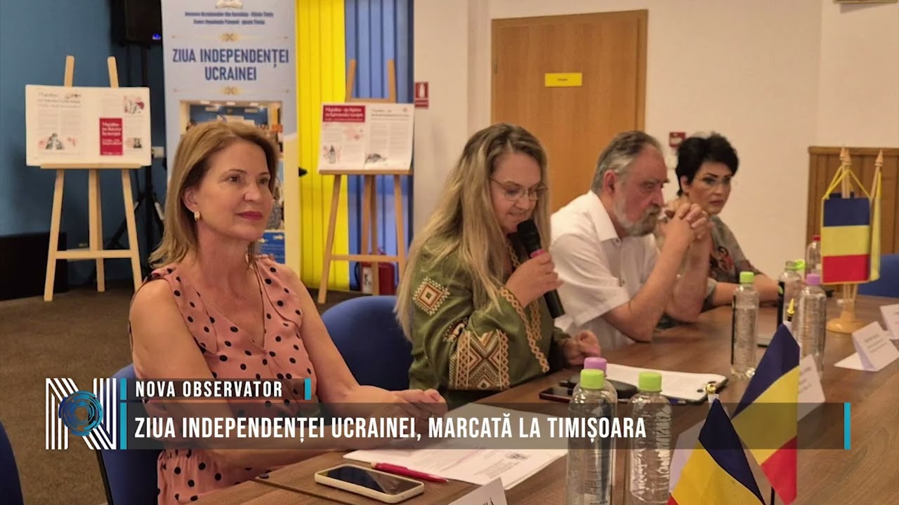 Ziua Independenței Ucrainei, marcată la Timișoara