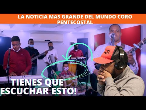 MUSICO REACCIONA A AGRUPACION CRISTIANA DE MERENGUE CANTANDO UN CORO PENTECOSTAL LO CONOCES?