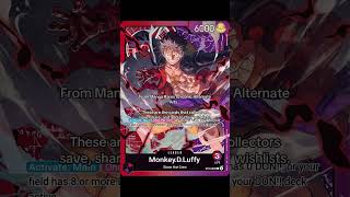 #ad #card #cardcollecting #onepiece #tradingcards #monkeydluffy
