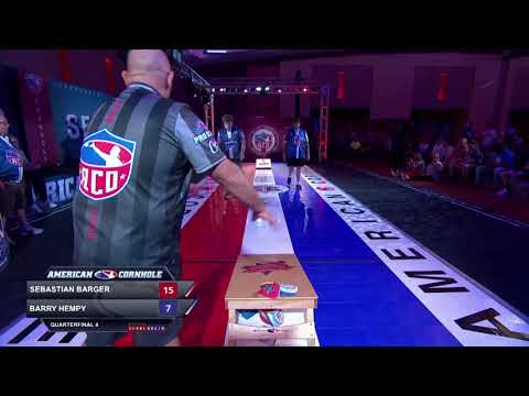 LITTLE FRO GEGEN HEMPY: ACO PRO SERIES SHOOTOUT Viertel 4: SEBASTIAN BARGER gegen BARRY HEMPY