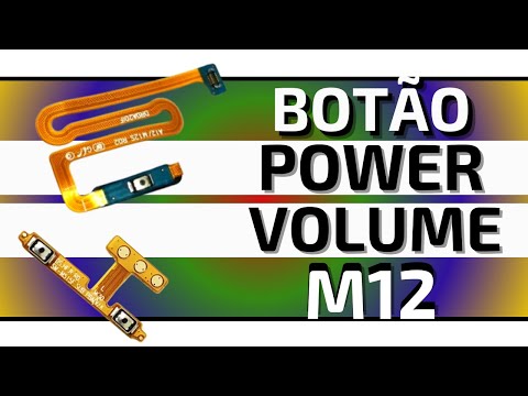 [ Samsung M12 M127 ] Como Trocar Botoes Power Volume Ligar Flex How to Change Power Volume Buttons