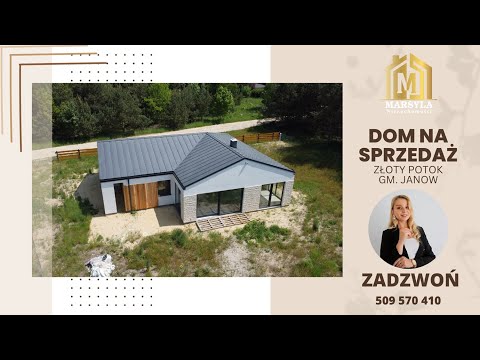Parterowy dom na sprzedaż Złoty Potok - Janów