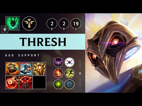 Thresh Support vs Pyke - KR Master Patch 25.09
