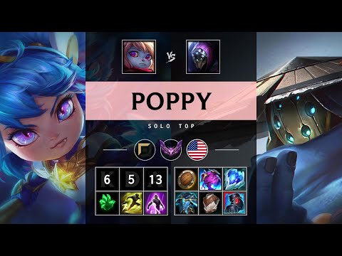 Poppy Top vs Jax - NA Master Patch 25.16