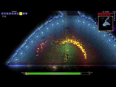 Polar Exterminator Boss Fight | Terraria Qwertys Bosses & Items Mod