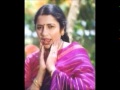 Suhasini Navel Show In Transperent Saree