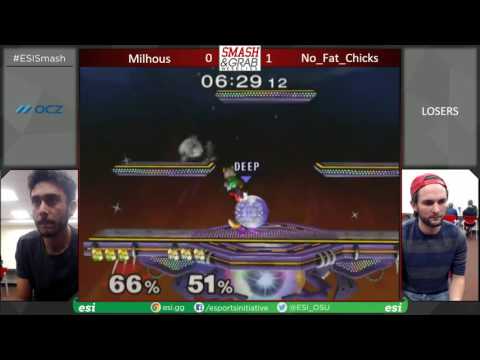 S@OSU 9 - No Fat Chicks vs. Milhous SSBM Losers Quarters