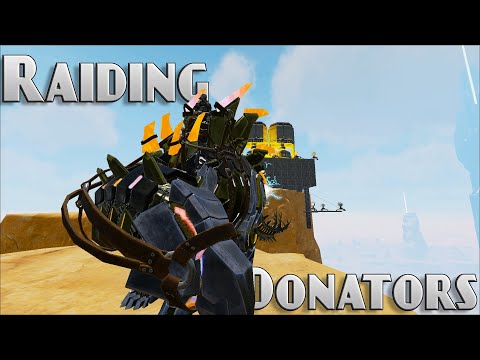 How We RAIDED DONATORS For INSANE PROFIT !! Bams Ark ep.5