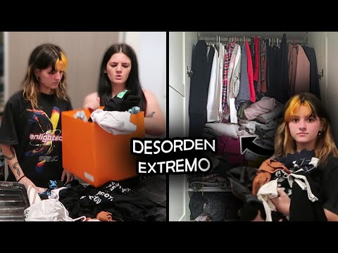 I tidy up my sister's closet *and she gives me her clothes*