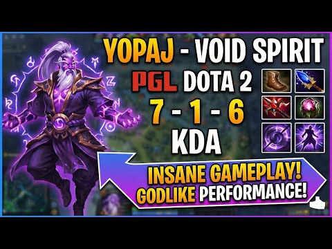 🔥 YOPAJ - VOID SPIRIT PGL DOTA 2 - Gameplay 7.39e #yopaj #voidspirit 7 1 6🔥