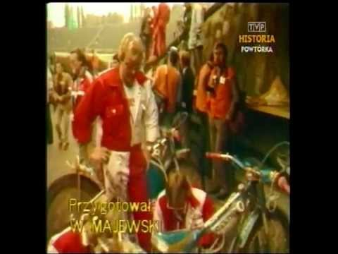 PRL 1986 Kiszczak u młodzieży. Żaglowce, żużel Dołomisiewicz